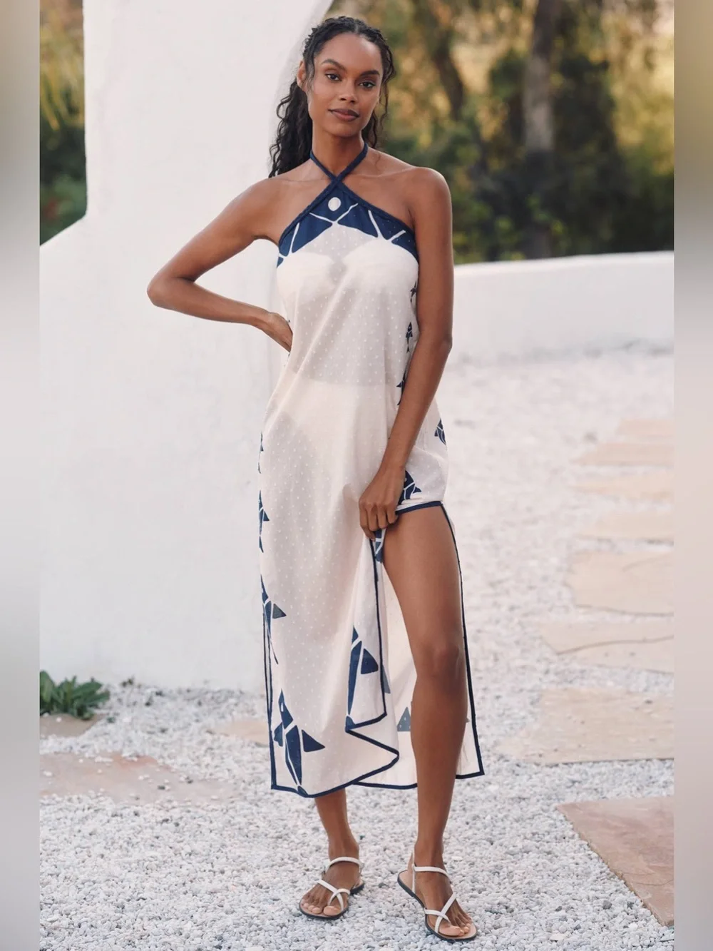Farm Rio x Anthropologie Graphic
Halter Dress Size Small - Picture 2 of 4